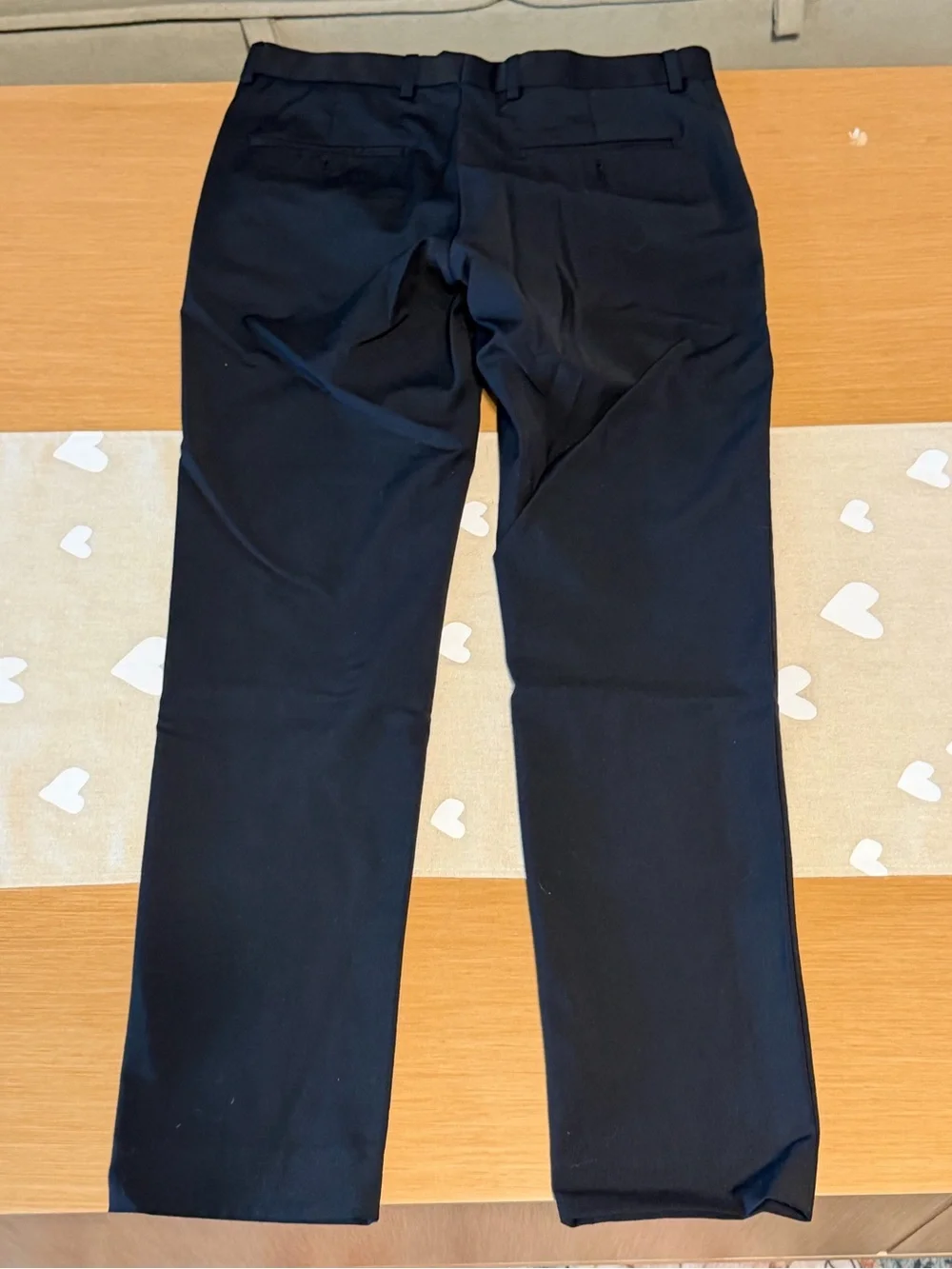 Express Men's Black Dress Pants - Classic Straight Fit